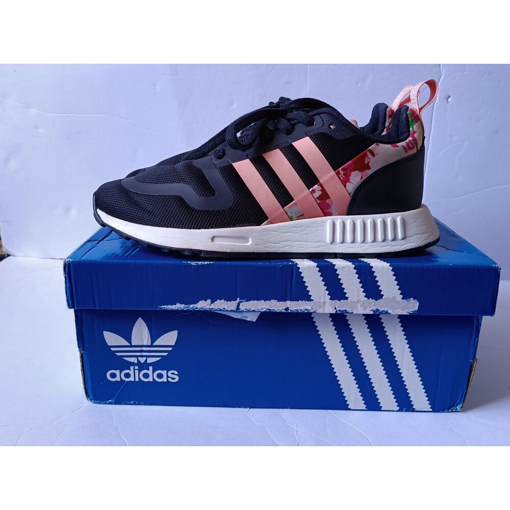 Adidas Her Studio London x Multix Shoes Women's Size 6 Black Floral Sneakers - Picture 12 of 12